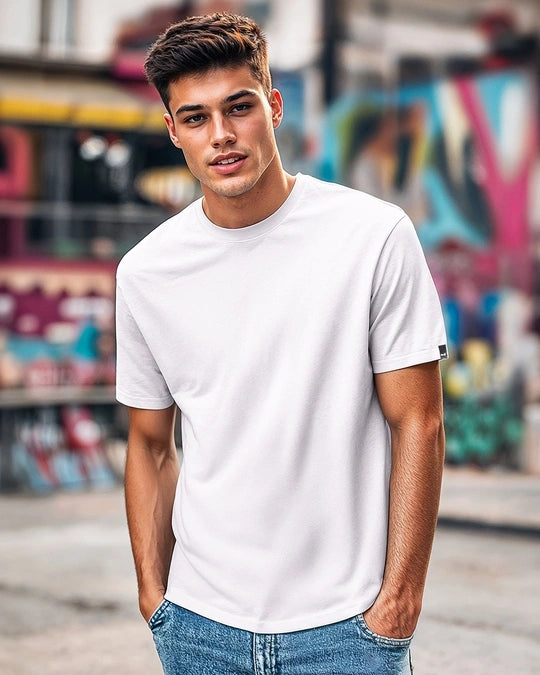 The Crazytogs @ Men's White T-shirt